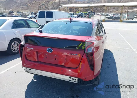 2016 Toyota Prius Four Touring from USA, damaged, VIN JTDKARFU0G3506957